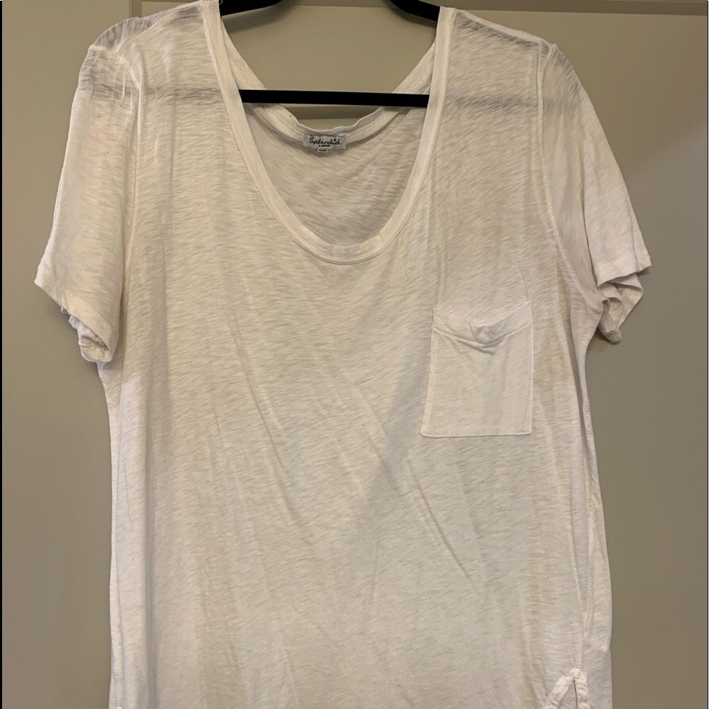 white t-shirt
